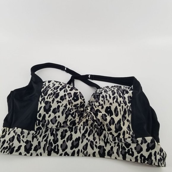 torrid Other - Torrid leopard print bikini top padded size 2